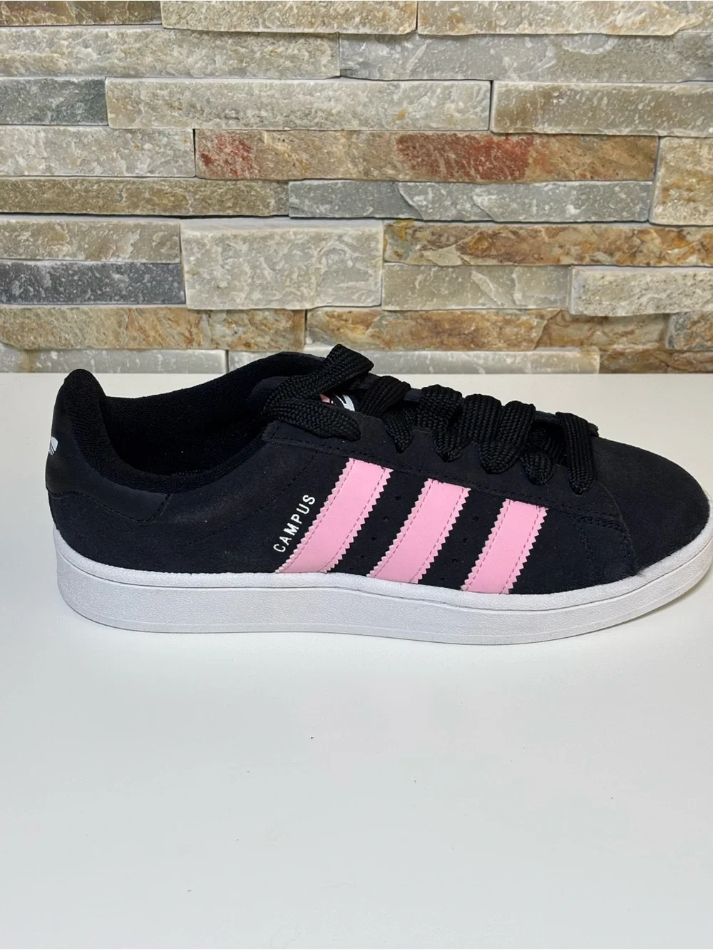 adidas Campus 00s Black Pink Suede Sneakers Y2K Skate Shoes Size 10 NIB